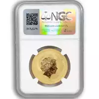 James Bond 007 1 uncja 2020 MS70 NGC - złota moneta